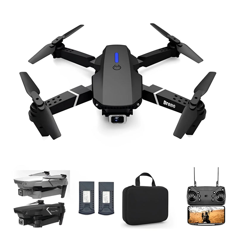 🚚 -PAGO CONTRAENTREGA 🚚 Drone Ultra - Wifi Doble Batería E88 4K + ENVIO GRATIS ✈️